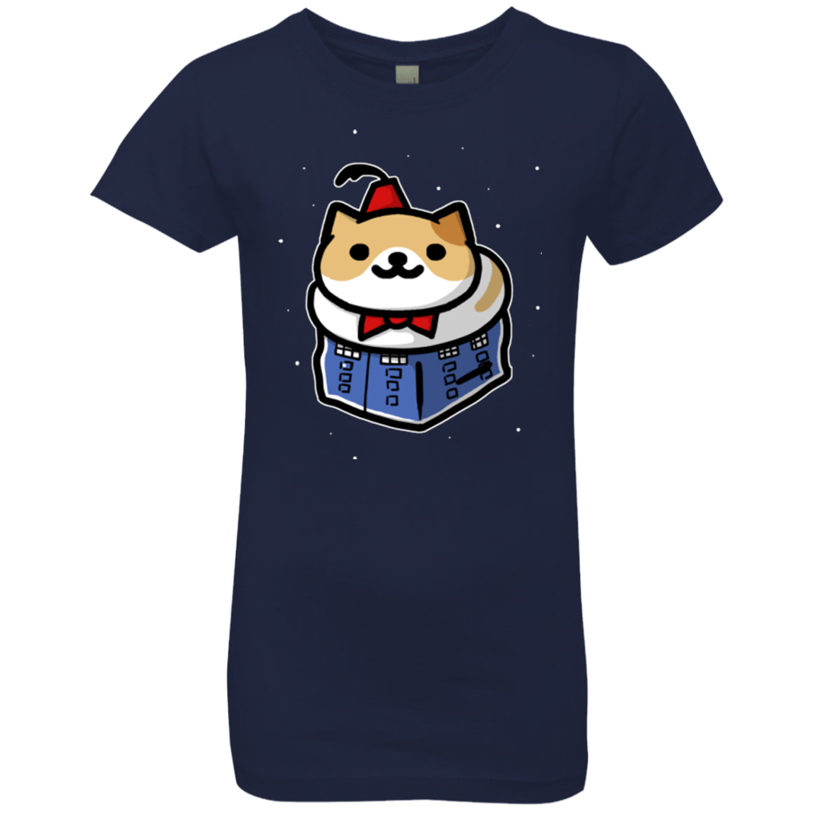 T-Shirts Midnight Navy / YXS Bigger On The Inside Girls Premium T-Shirt