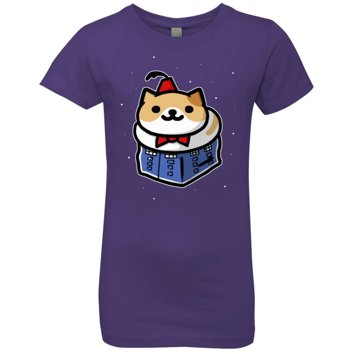 T-Shirts Purple Rush / YXS Bigger On The Inside Girls Premium T-Shirt