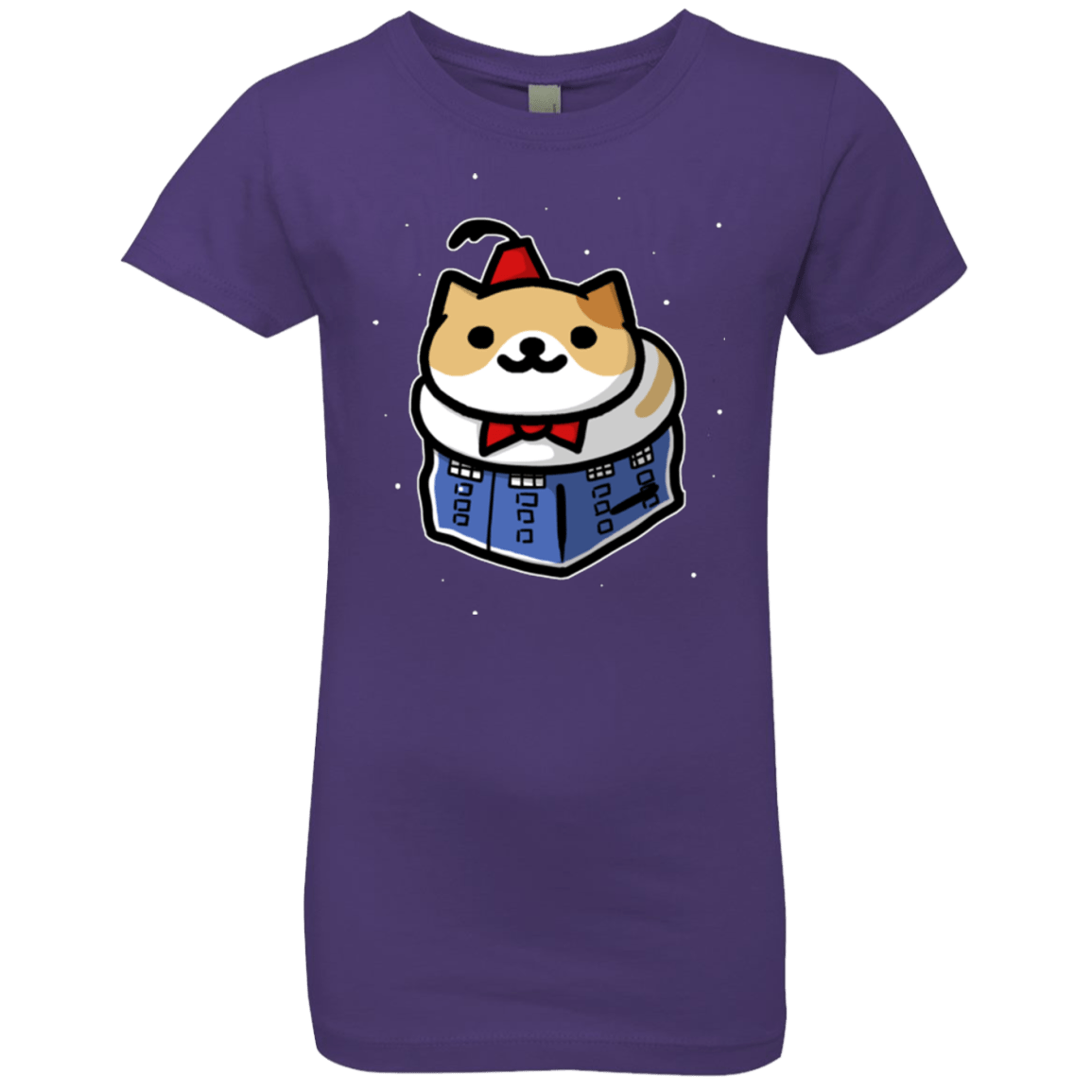 T-Shirts Purple Rush / YXS Bigger On The Inside Girls Premium T-Shirt