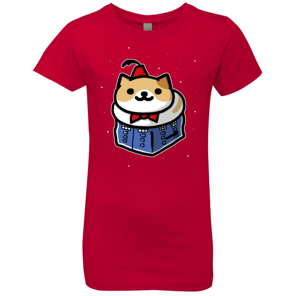 T-Shirts Red / YXS Bigger On The Inside Girls Premium T-Shirt