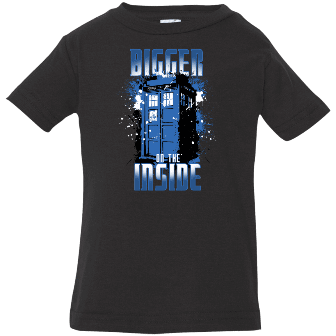 T-Shirts Black / 6 Months Bigger on the Inside Infant Premium T-Shirt