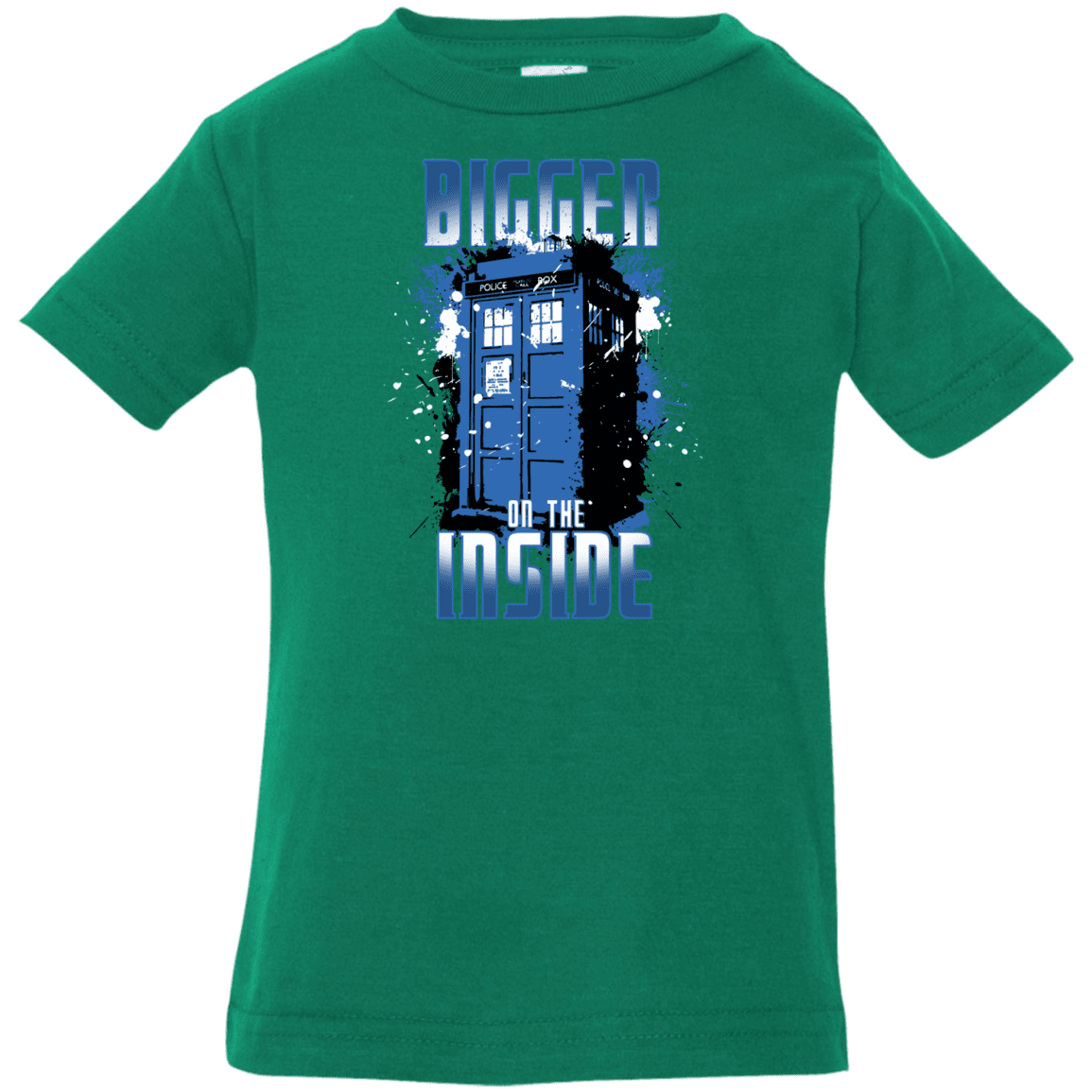 T-Shirts Kelly / 6 Months Bigger on the Inside Infant Premium T-Shirt