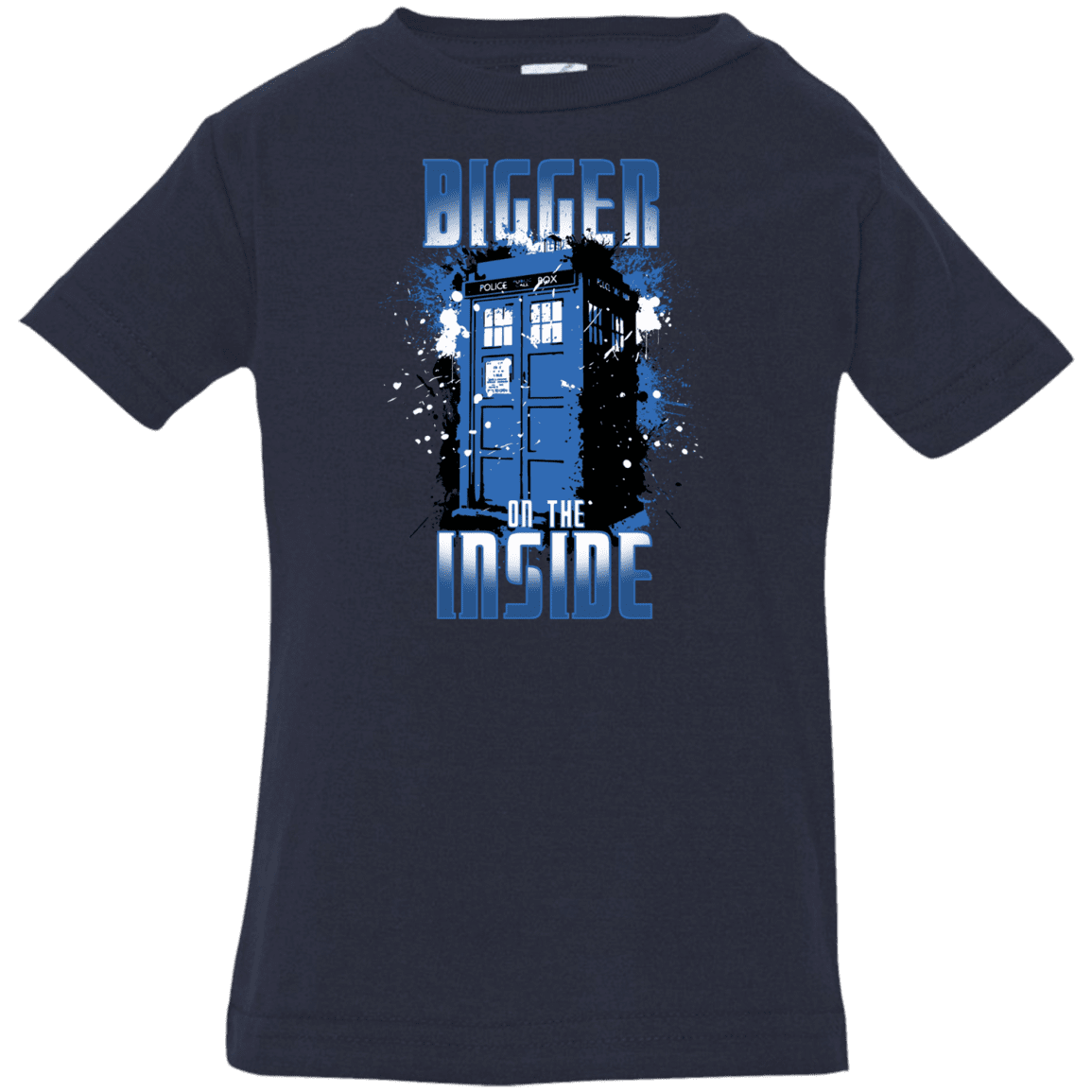 T-Shirts Navy / 6 Months Bigger on the Inside Infant Premium T-Shirt