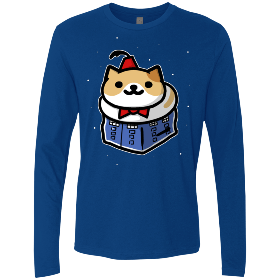 T-Shirts Royal / Small Bigger On The Inside Men's Premium Long Sleeve