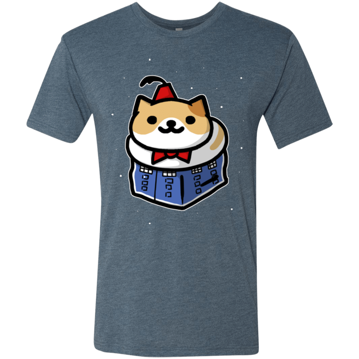 T-Shirts Indigo / Small Bigger On The Inside Men's Triblend T-Shirt