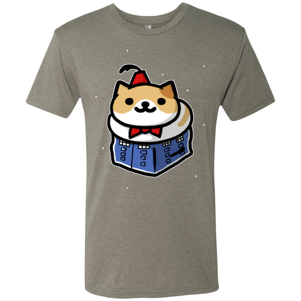 T-Shirts Venetian Grey / Small Bigger On The Inside Men's Triblend T-Shirt