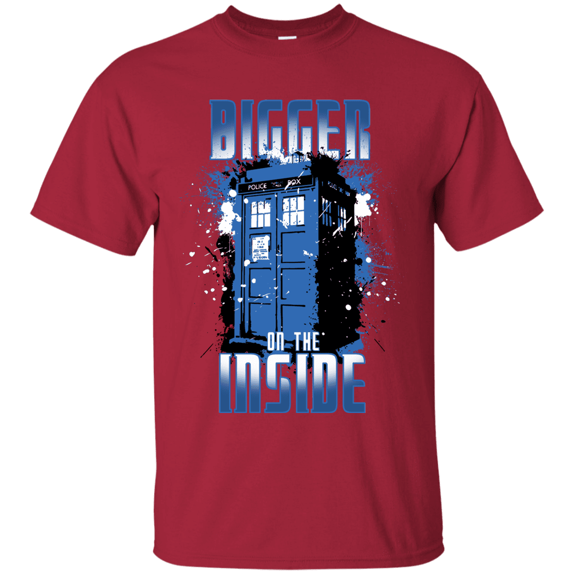 T-Shirts Cardinal / S Bigger on the Inside T-Shirt