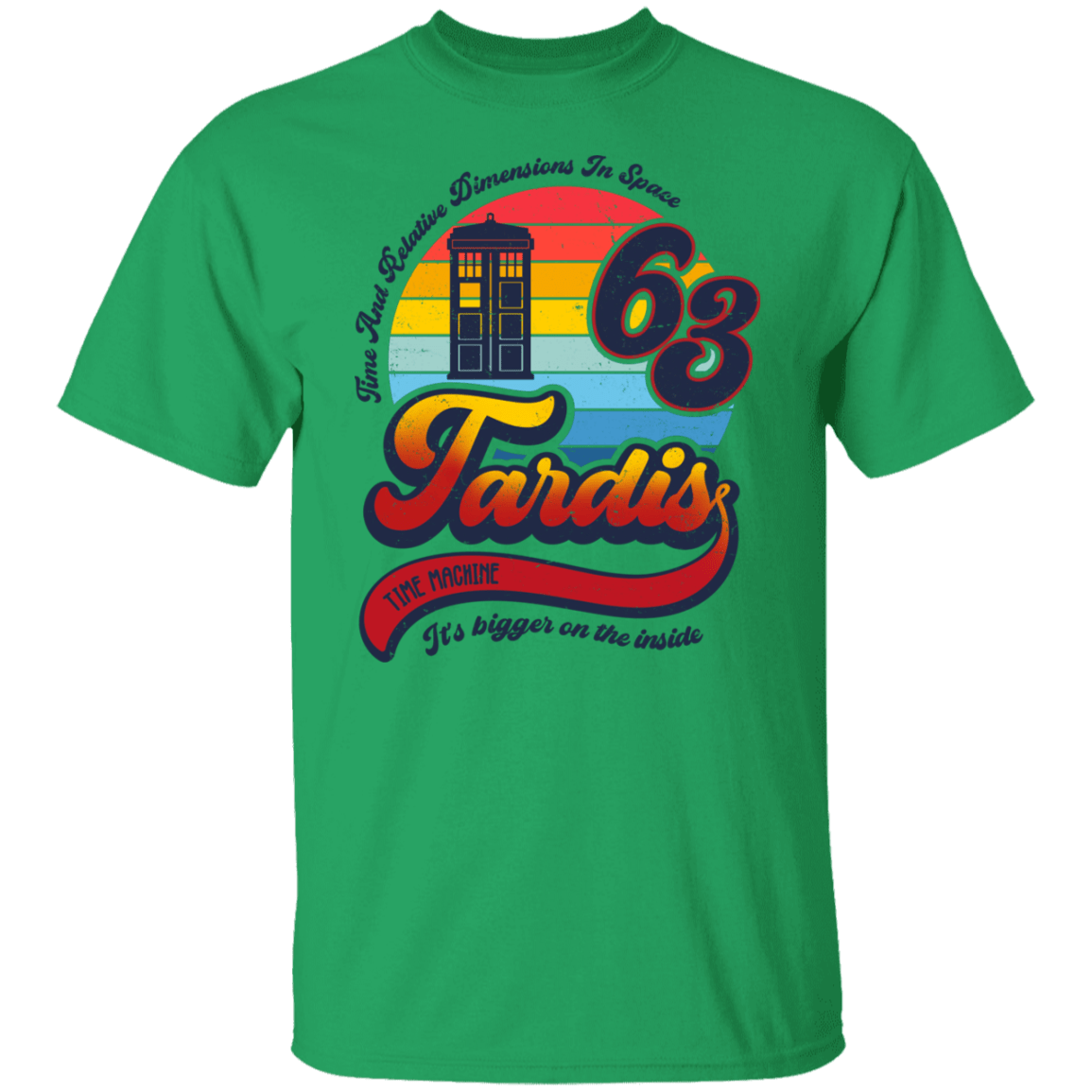 T-Shirts Irish Green / S Bigger On The Inside T-Shirt