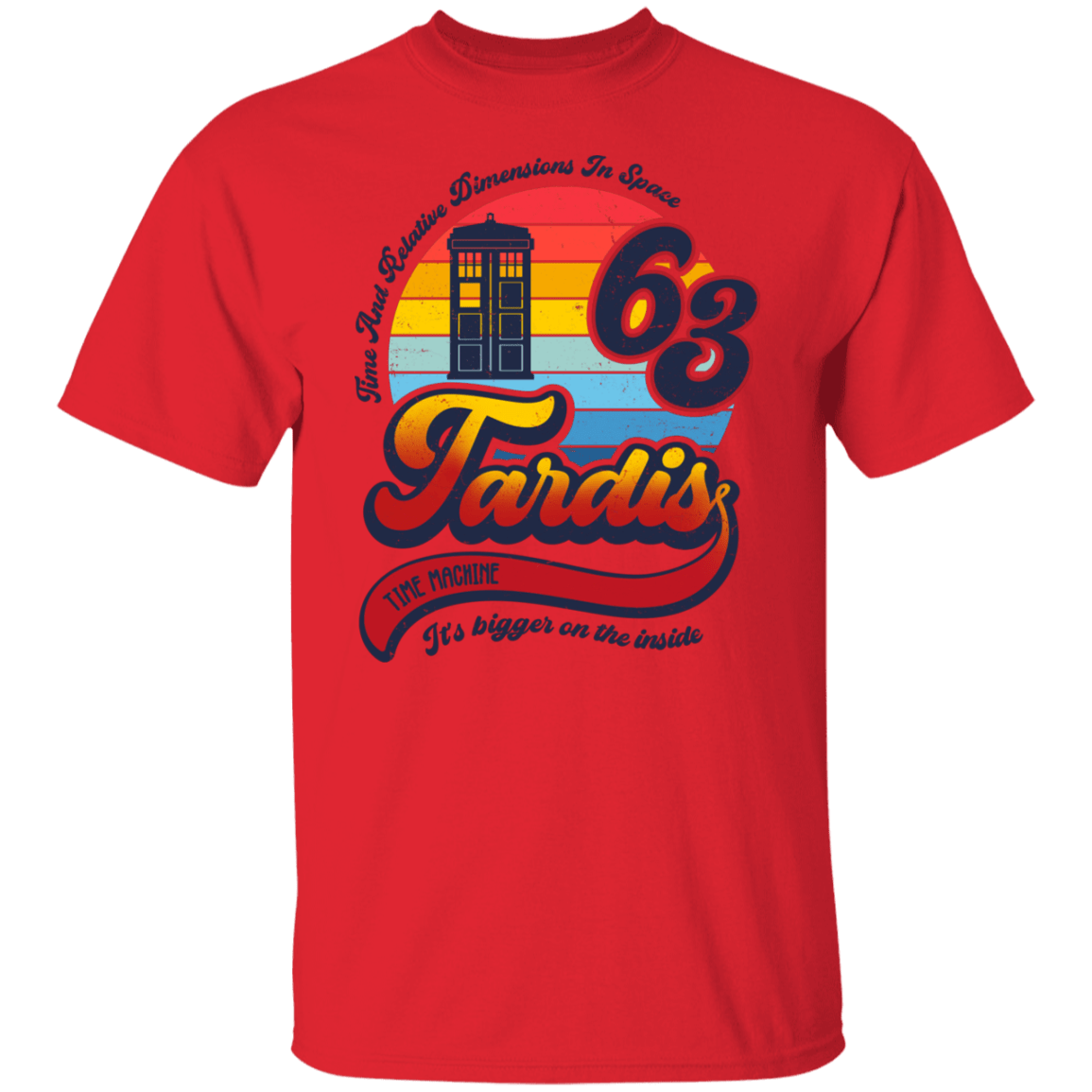 T-Shirts Red / S Bigger On The Inside T-Shirt