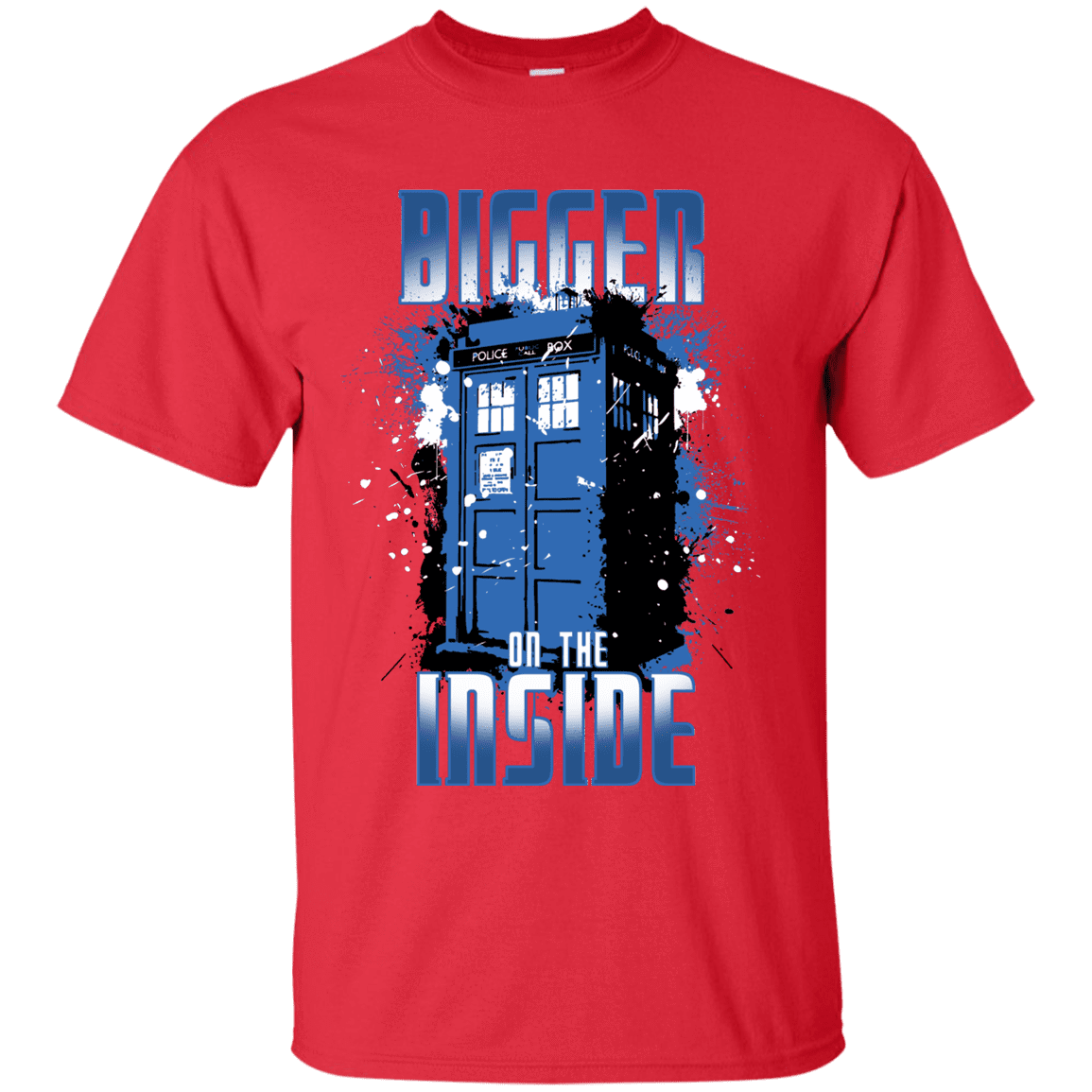 T-Shirts Red / S Bigger on the Inside T-Shirt