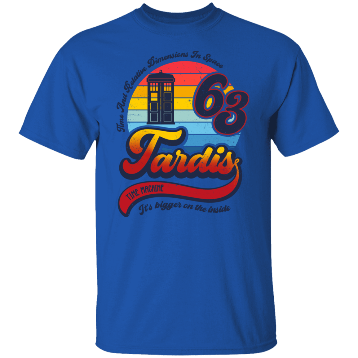 T-Shirts Royal / S Bigger On The Inside T-Shirt