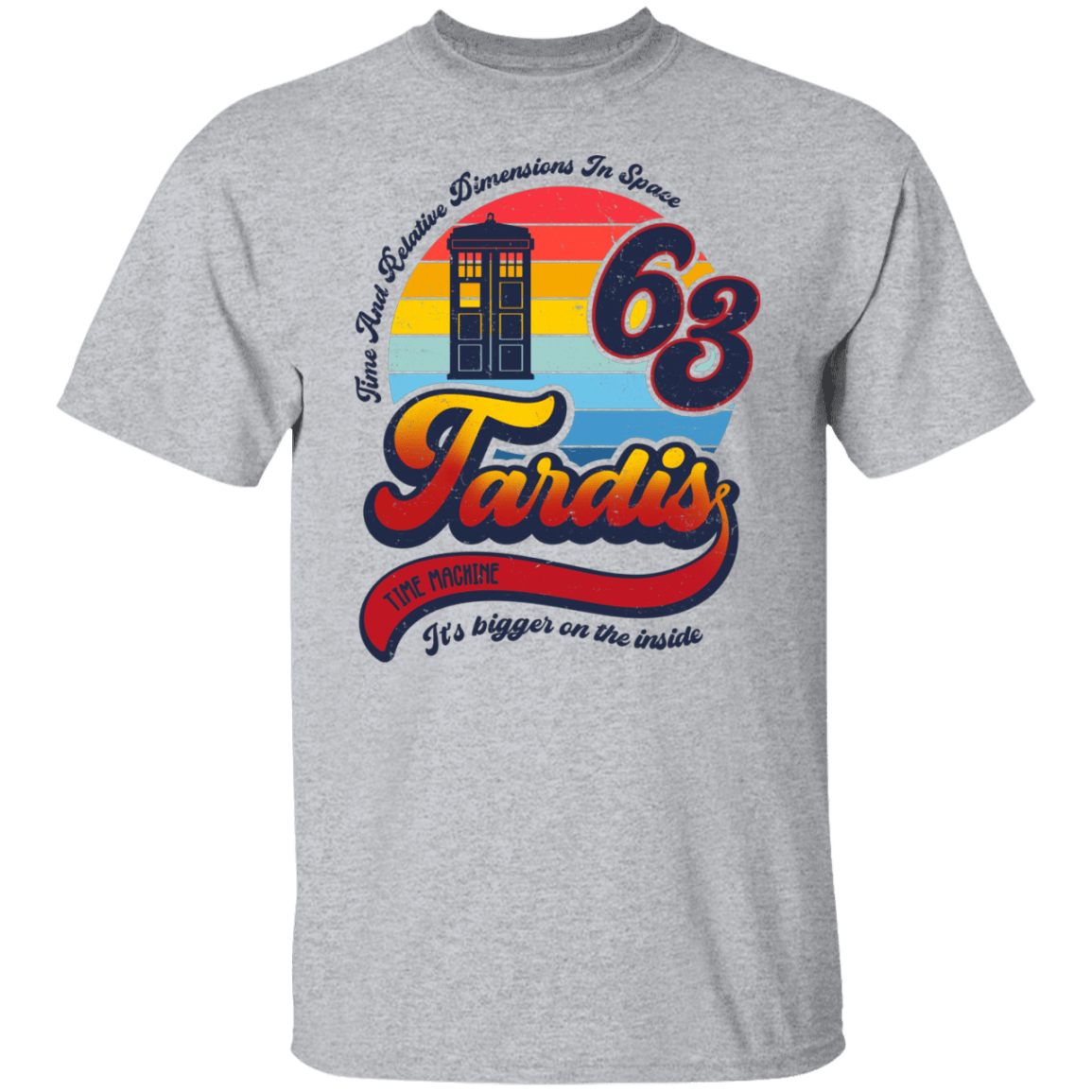 T-Shirts Sport Grey / S Bigger On The Inside T-Shirt