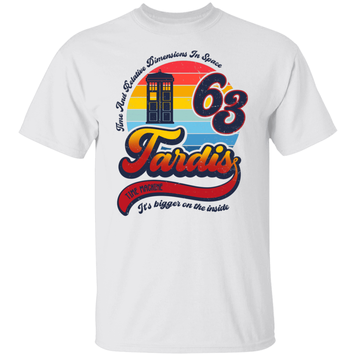 T-Shirts White / S Bigger On The Inside T-Shirt