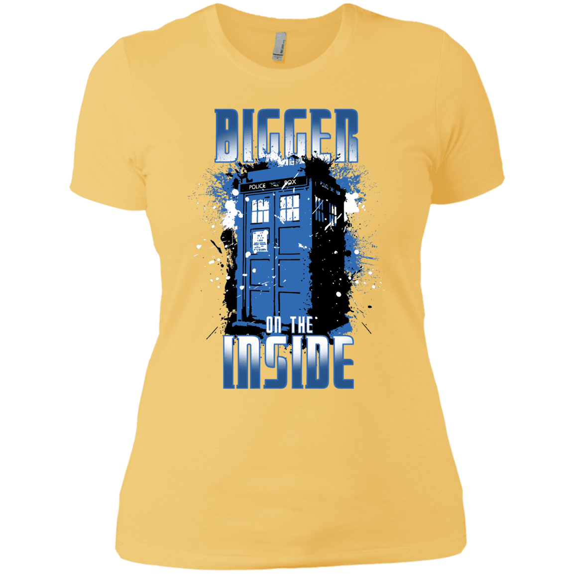 T-Shirts Banana Cream/ / X-Small Bigger on the Inside Women's Premium T-Shirt