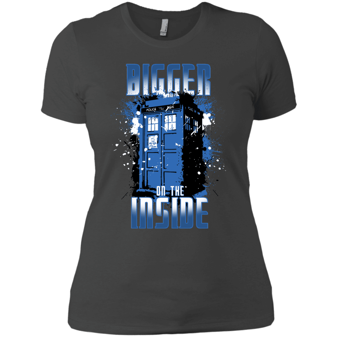 T-Shirts Heavy Metal / X-Small Bigger on the Inside Women's Premium T-Shirt