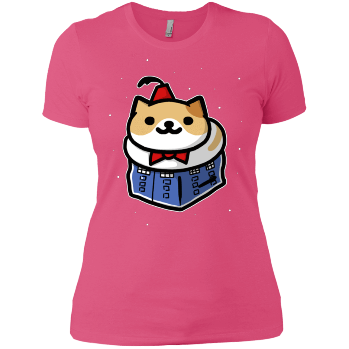 T-Shirts Hot Pink / X-Small Bigger On The Inside Women's Premium T-Shirt