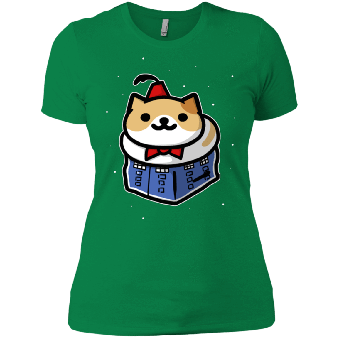 T-Shirts Kelly Green / X-Small Bigger On The Inside Women's Premium T-Shirt