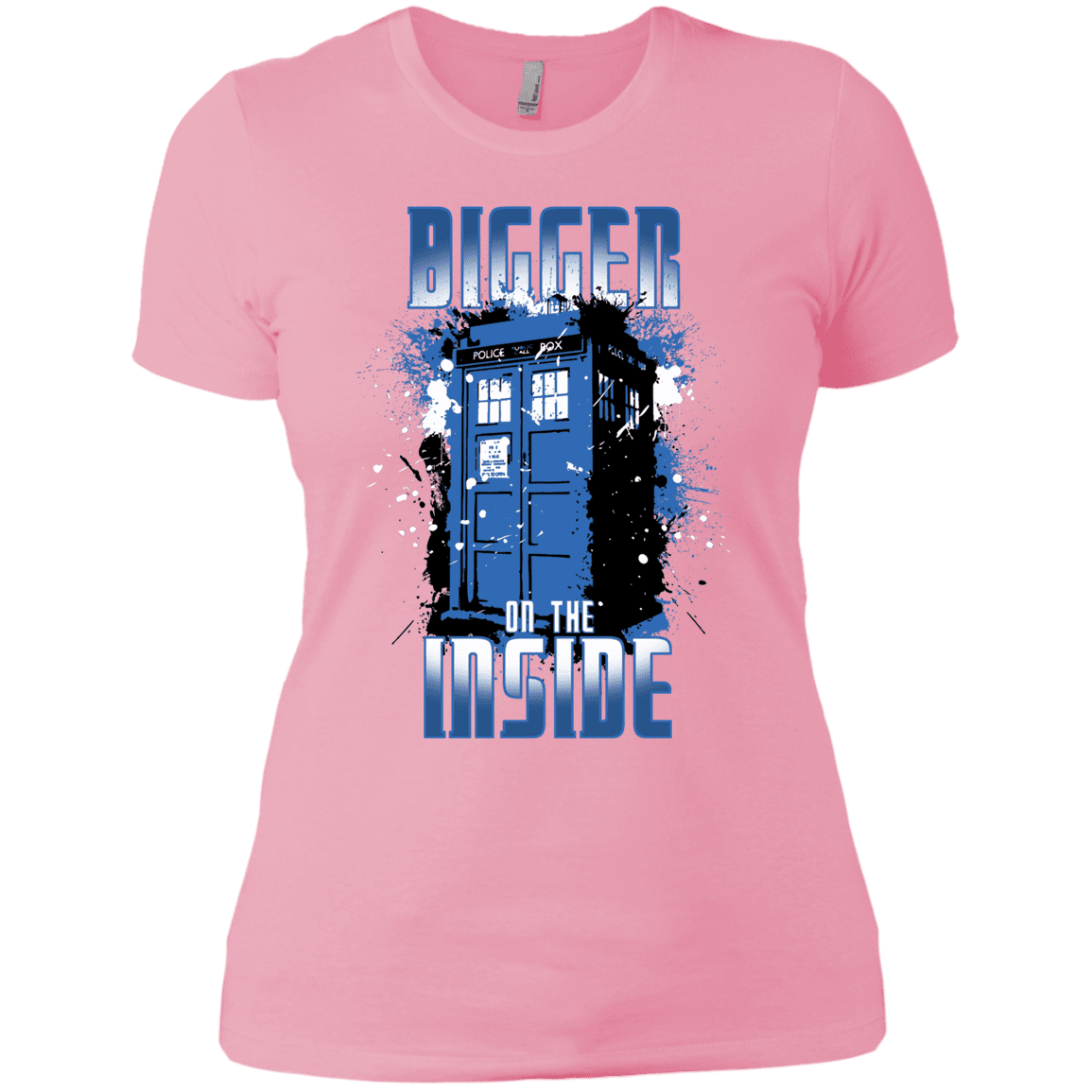 T-Shirts Light Pink / X-Small Bigger on the Inside Women's Premium T-Shirt