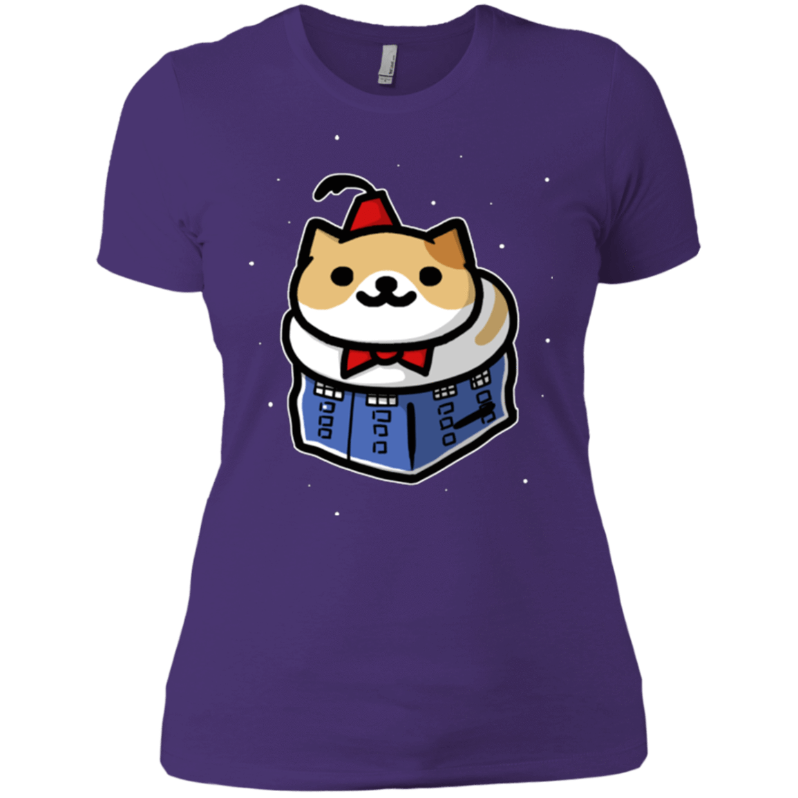T-Shirts Purple / X-Small Bigger On The Inside Women's Premium T-Shirt