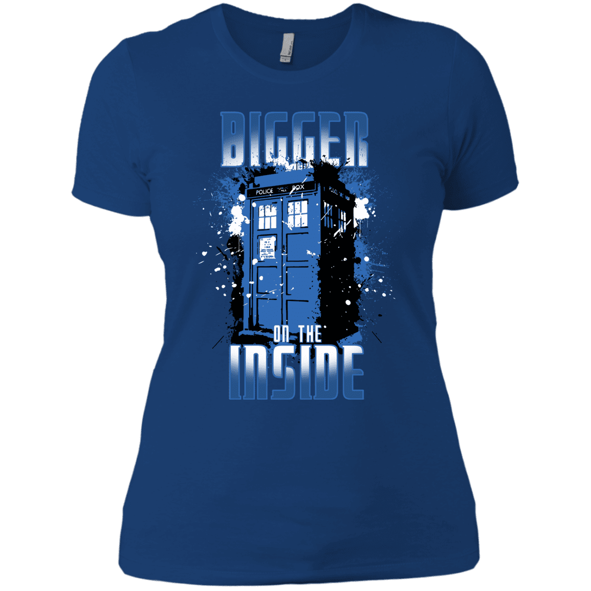 T-Shirts Royal / X-Small Bigger on the Inside Women's Premium T-Shirt