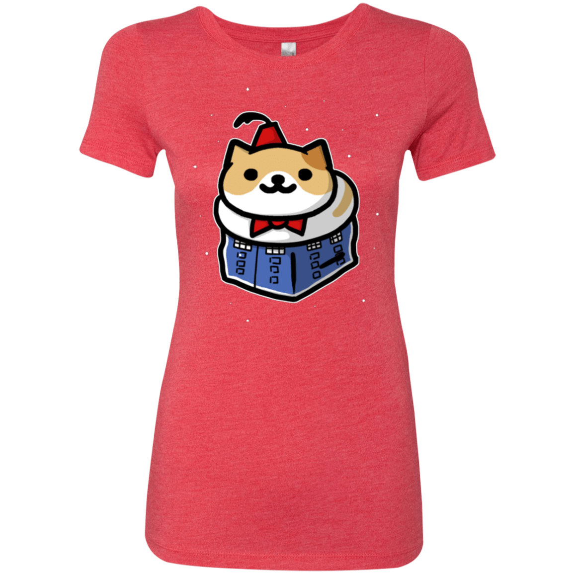 T-Shirts Vintage Red / Small Bigger On The Inside Women's Triblend T-Shirt
