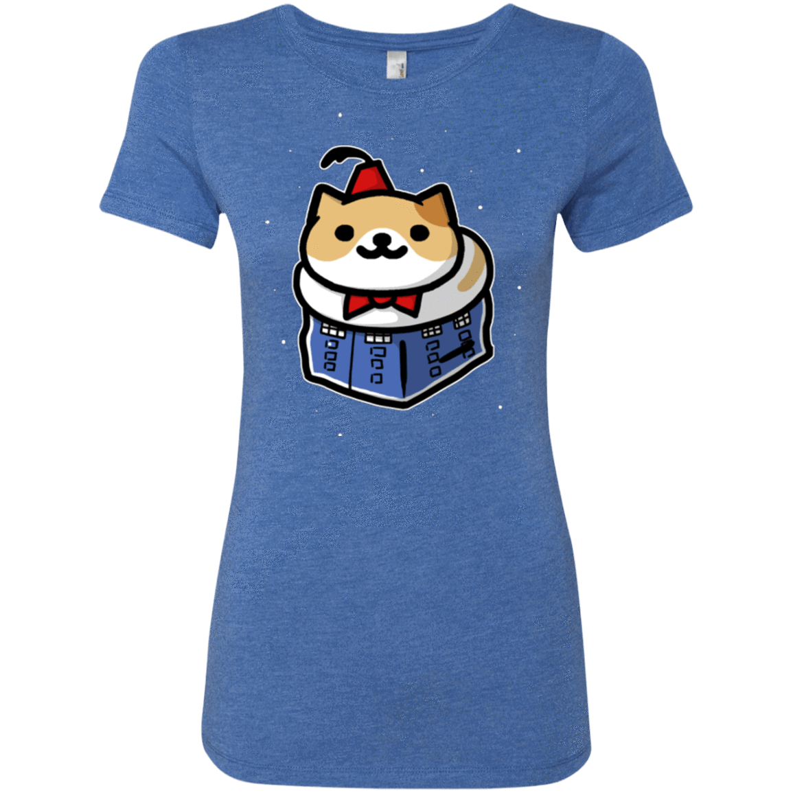 T-Shirts Vintage Royal / Small Bigger On The Inside Women's Triblend T-Shirt