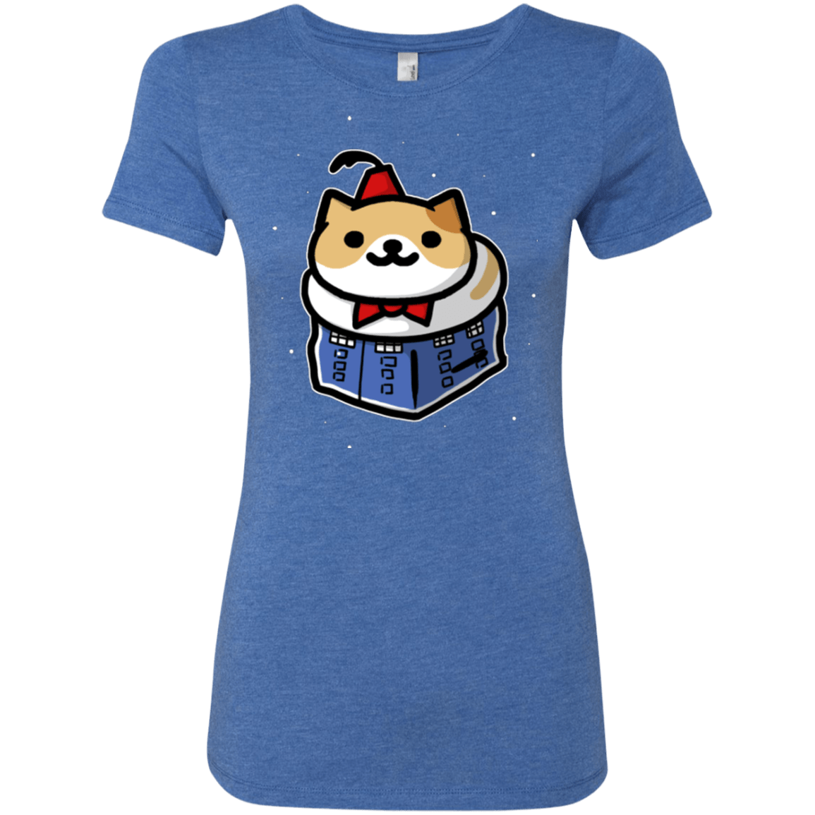 T-Shirts Vintage Royal / Small Bigger On The Inside Women's Triblend T-Shirt