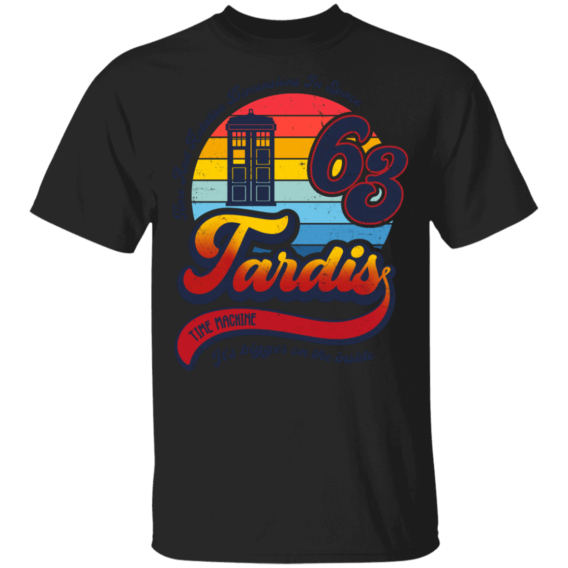 T-Shirts Black / YXS Bigger On The Inside Youth T-Shirt