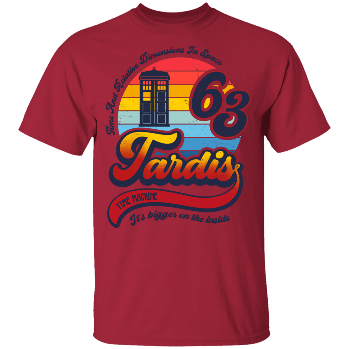 T-Shirts Cardinal / YXS Bigger On The Inside Youth T-Shirt