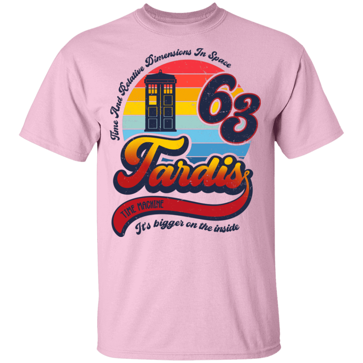 T-Shirts Light Pink / YXS Bigger On The Inside Youth T-Shirt