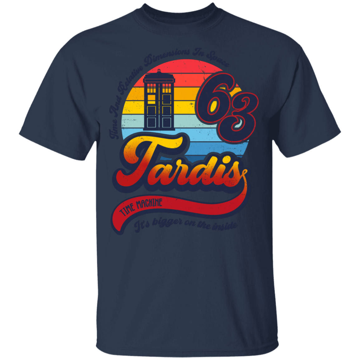 T-Shirts Navy / YXS Bigger On The Inside Youth T-Shirt