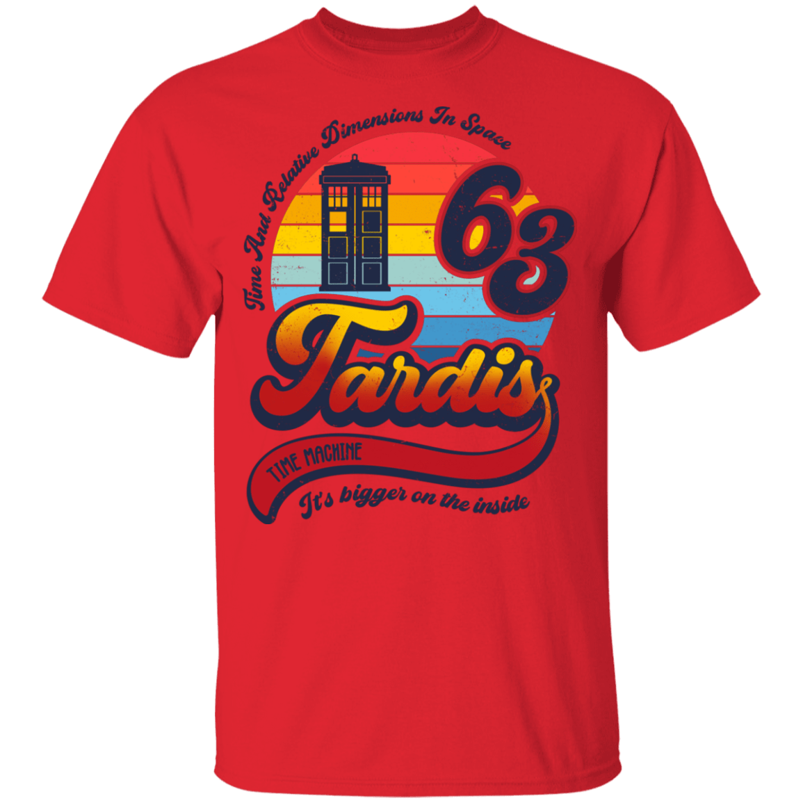 T-Shirts Red / YXS Bigger On The Inside Youth T-Shirt