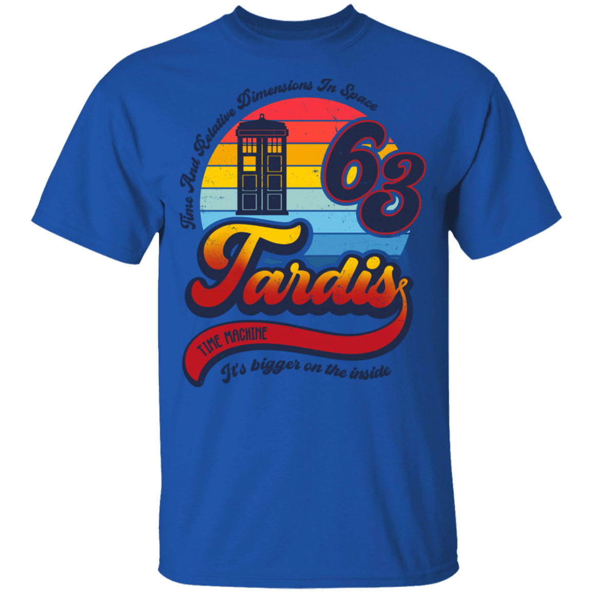 T-Shirts Royal / YXS Bigger On The Inside Youth T-Shirt