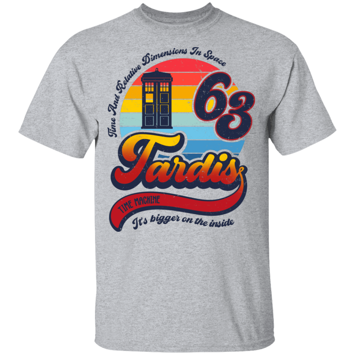 T-Shirts Sport Grey / YXS Bigger On The Inside Youth T-Shirt