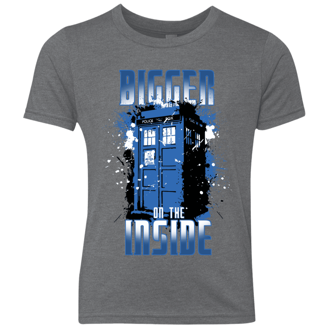 T-Shirts Premium Heather / YXS Bigger on the Inside Youth Triblend T-Shirt