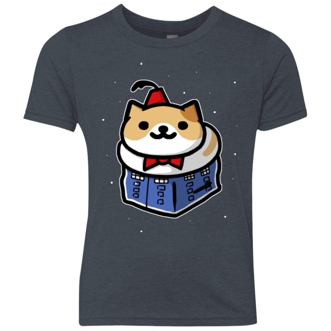 T-Shirts Vintage Navy / YXS Bigger On The Inside Youth Triblend T-Shirt