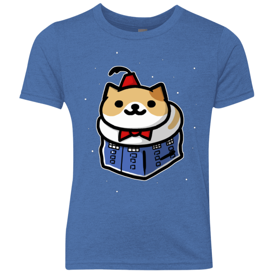 T-Shirts Vintage Royal / YXS Bigger On The Inside Youth Triblend T-Shirt