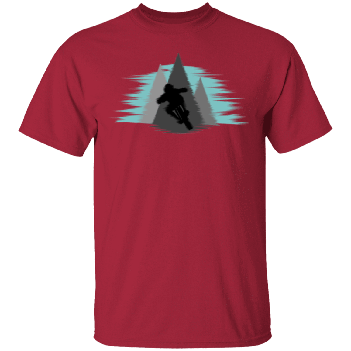 T-Shirts Cardinal / S Bike Blur T-Shirt