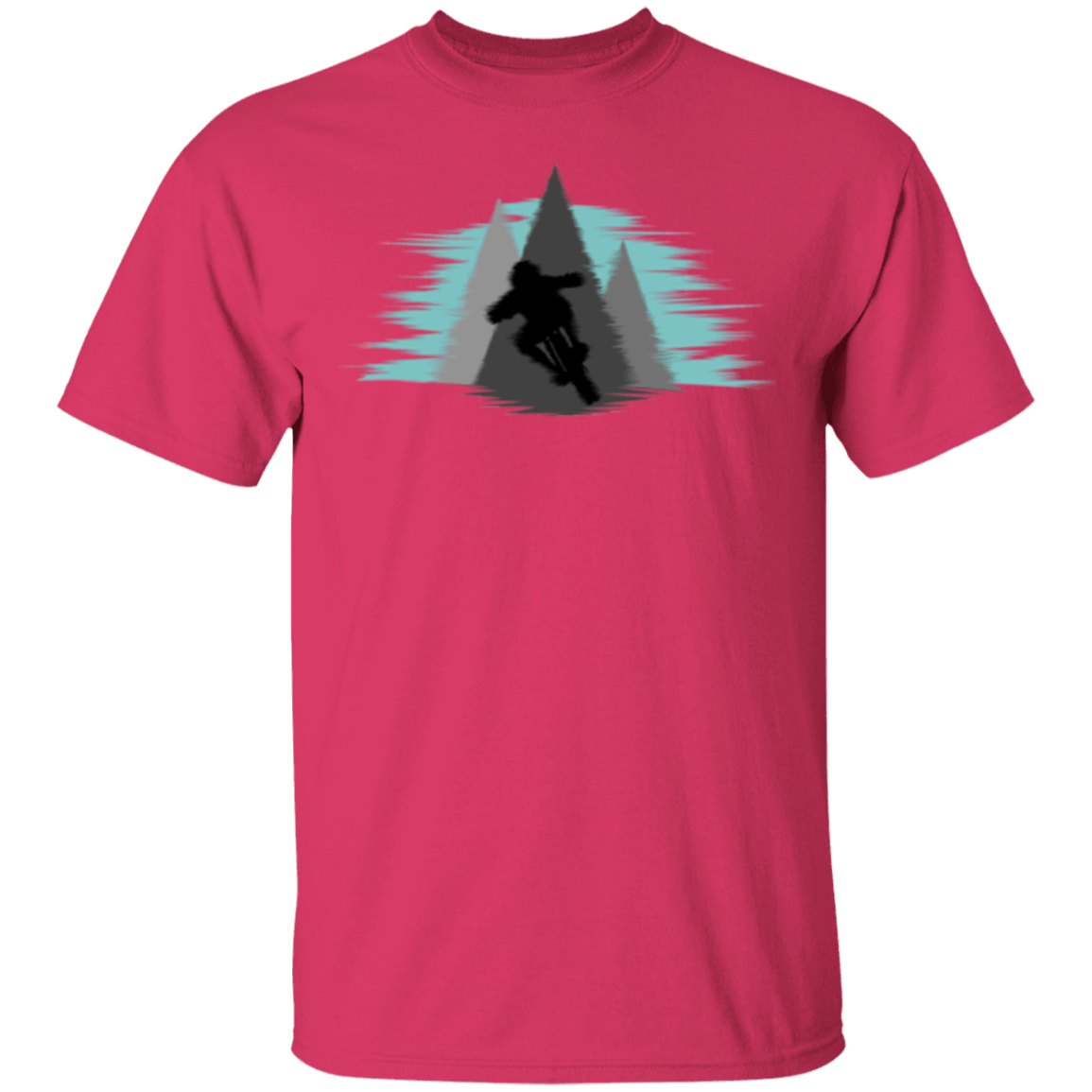 T-Shirts Heliconia / S Bike Blur T-Shirt