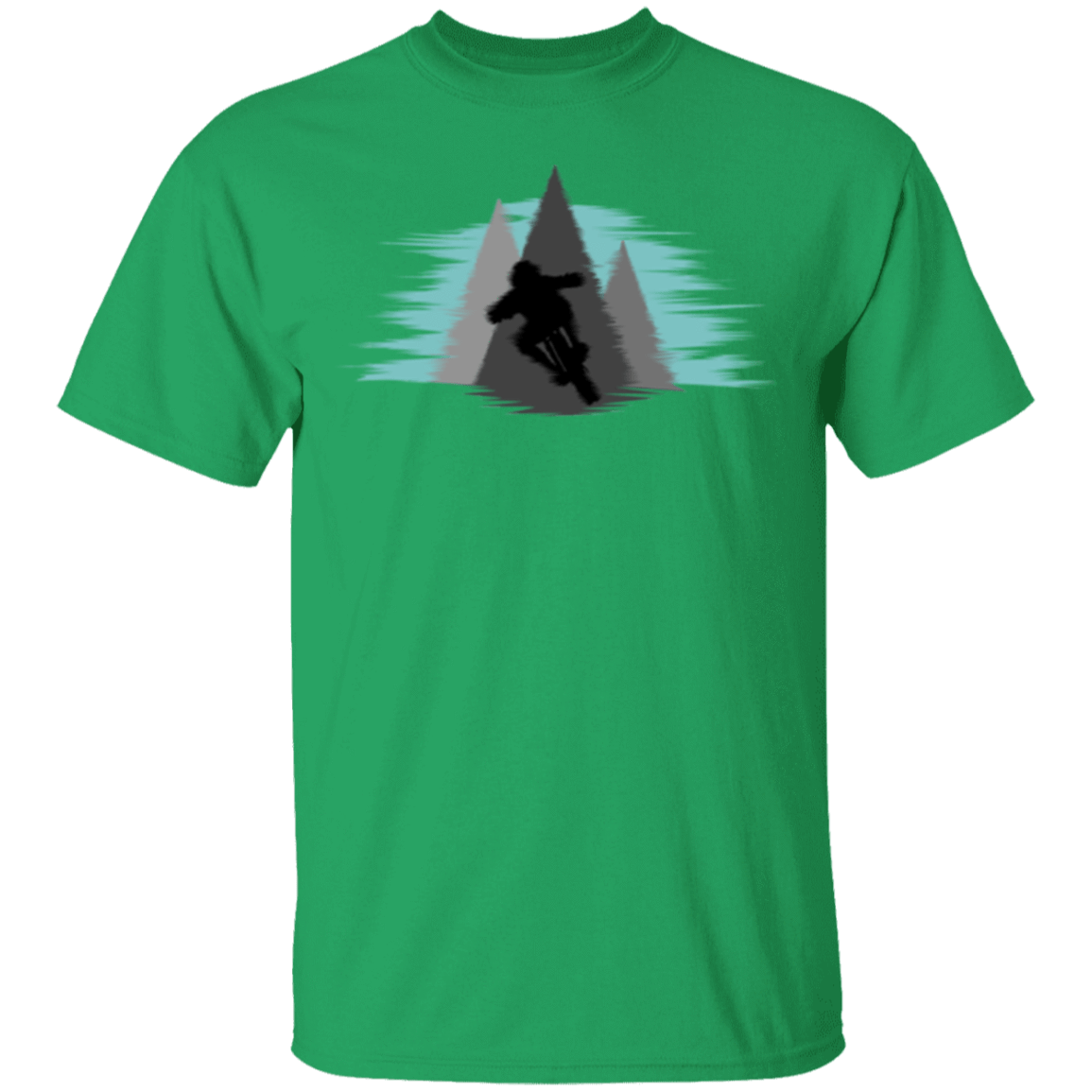 T-Shirts Irish Green / S Bike Blur T-Shirt