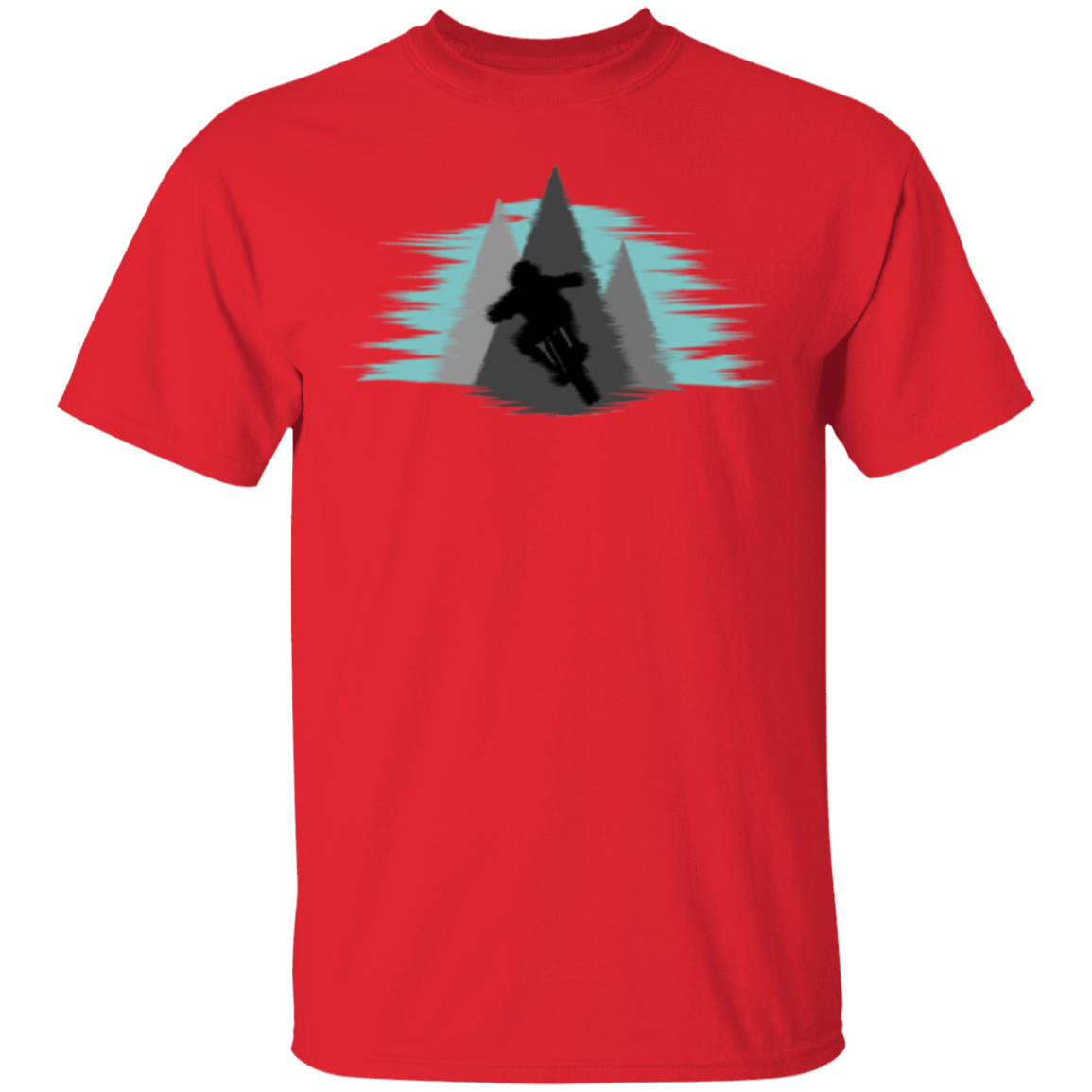 T-Shirts Red / S Bike Blur T-Shirt