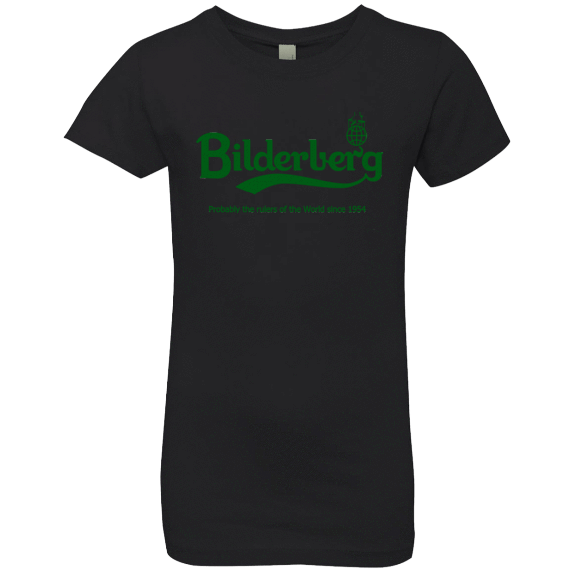 T-Shirts Black / YXS Bilderberg Girls Premium T-Shirt