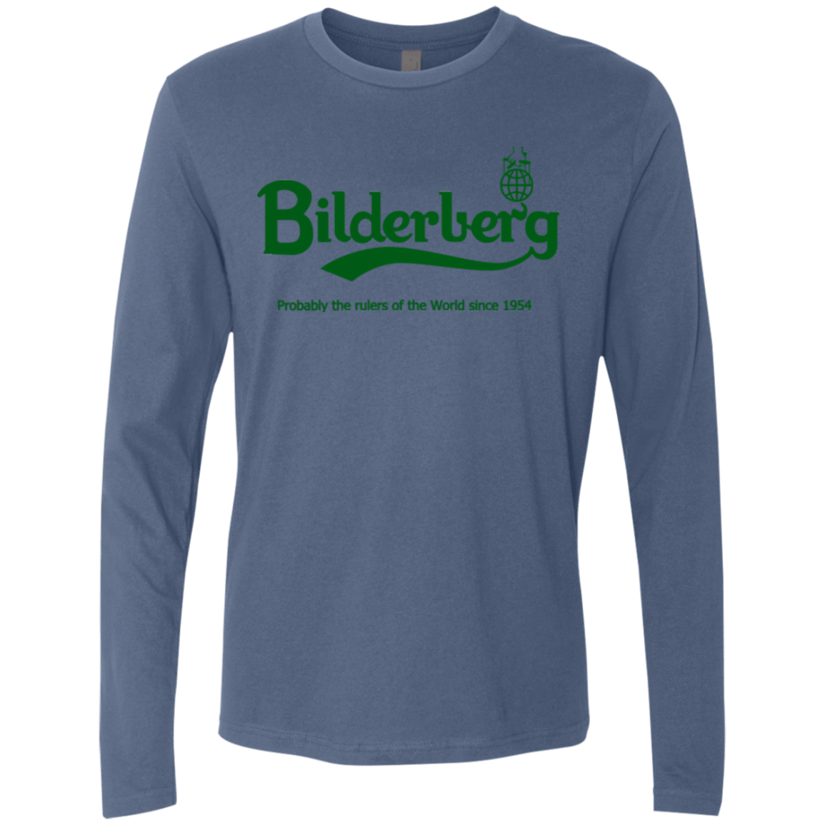 T-Shirts Indigo / Small Bilderberg Men's Premium Long Sleeve
