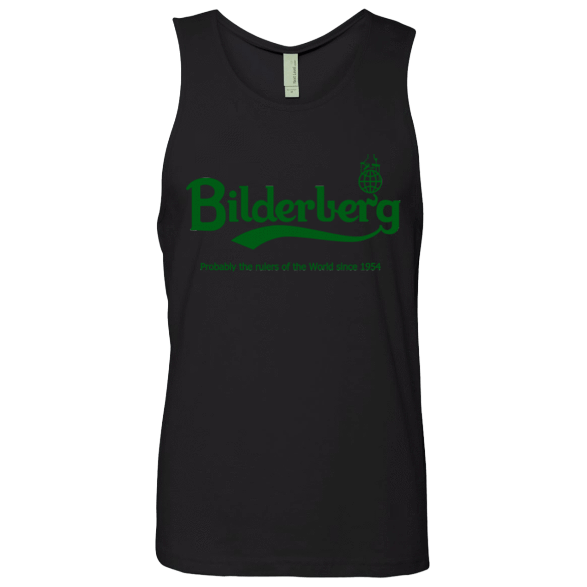 T-Shirts Black / Small Bilderberg Men's Premium Tank Top