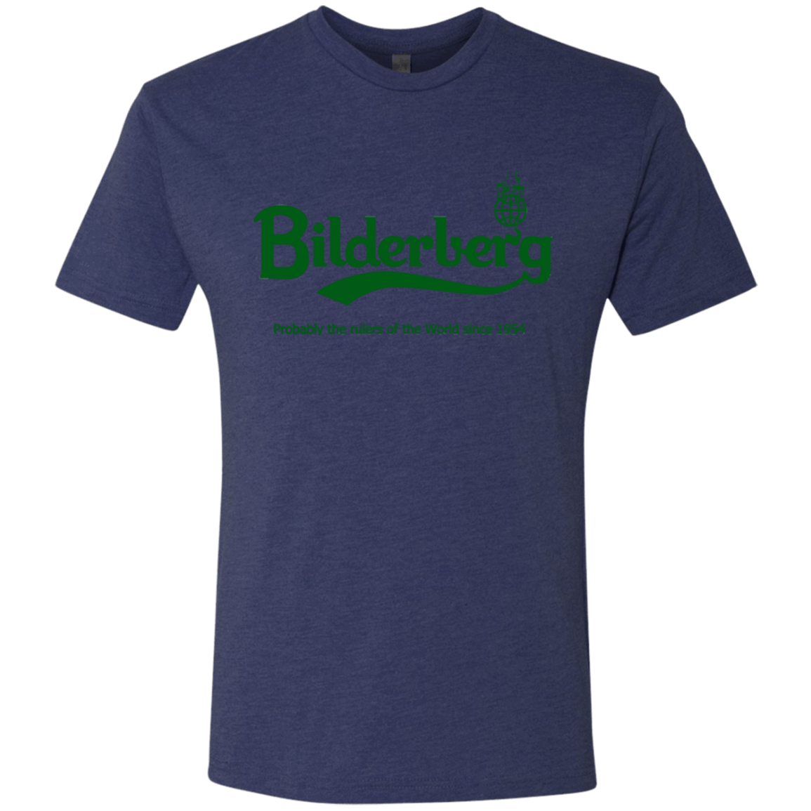 T-Shirts Vintage Navy / Small Bilderberg Men's Triblend T-Shirt