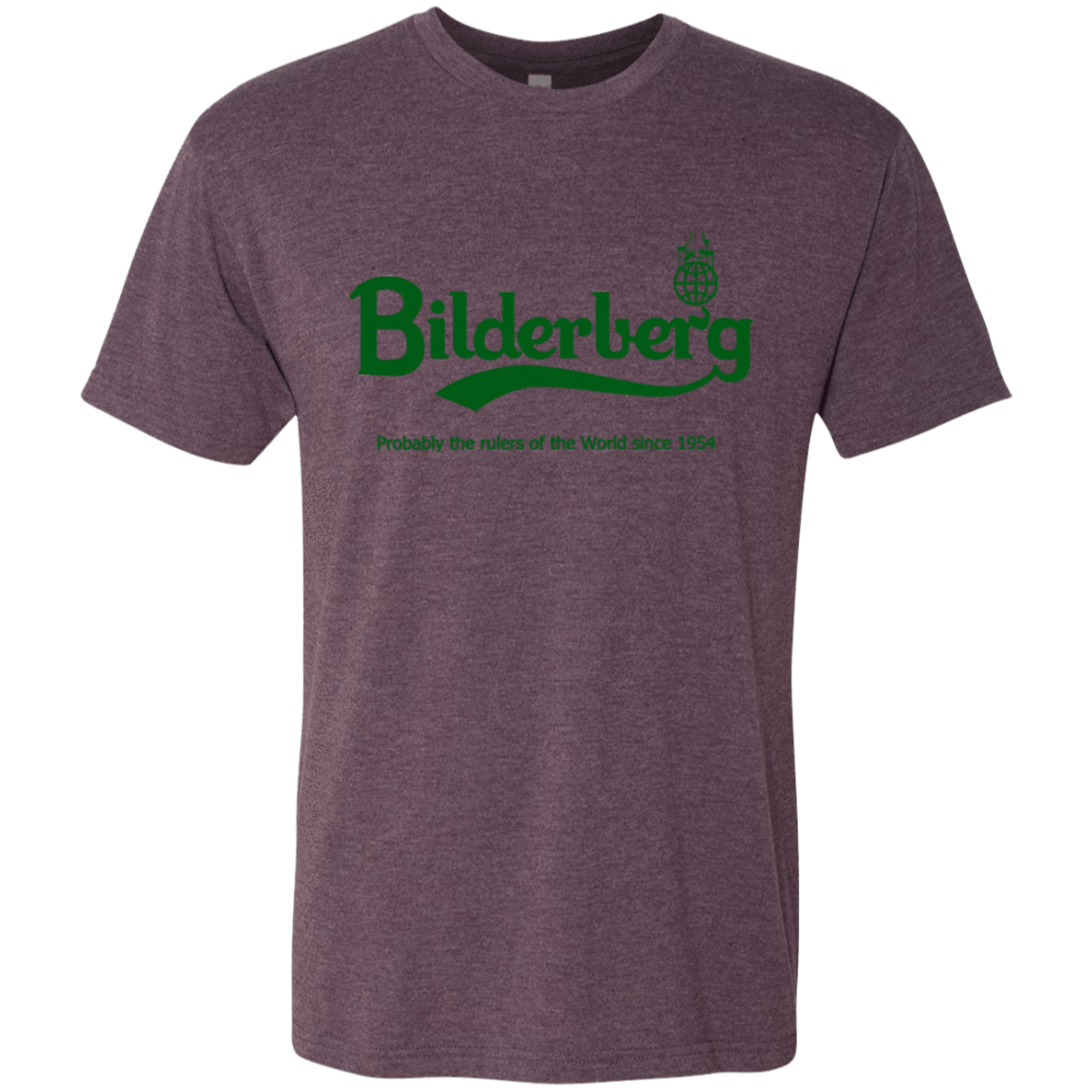 T-Shirts Vintage Purple / Small Bilderberg Men's Triblend T-Shirt