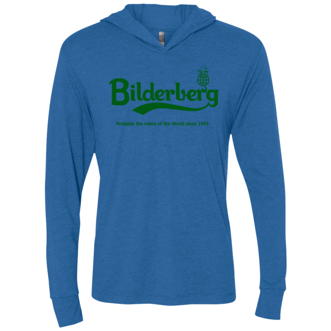 T-Shirts Vintage Royal / X-Small Bilderberg Triblend Long Sleeve Hoodie Tee