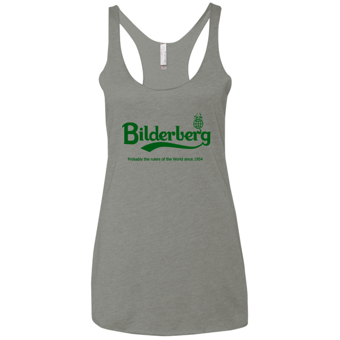 T-Shirts Venetian Grey / X-Small Bilderberg Women's Triblend Racerback Tank