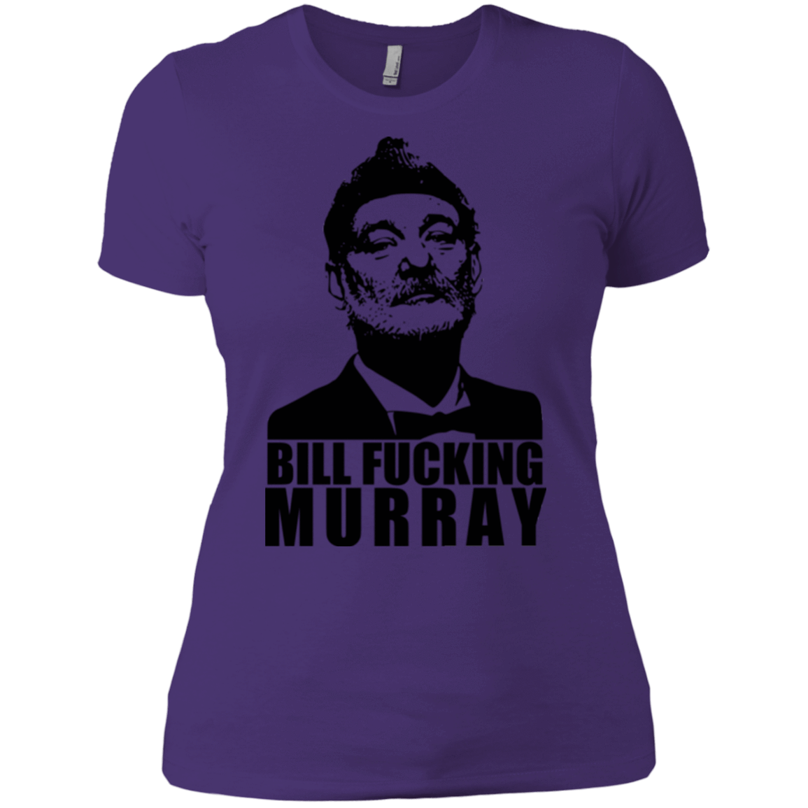 T-Shirts Purple / X-Small Bill fucking murray Women's Premium T-Shirt