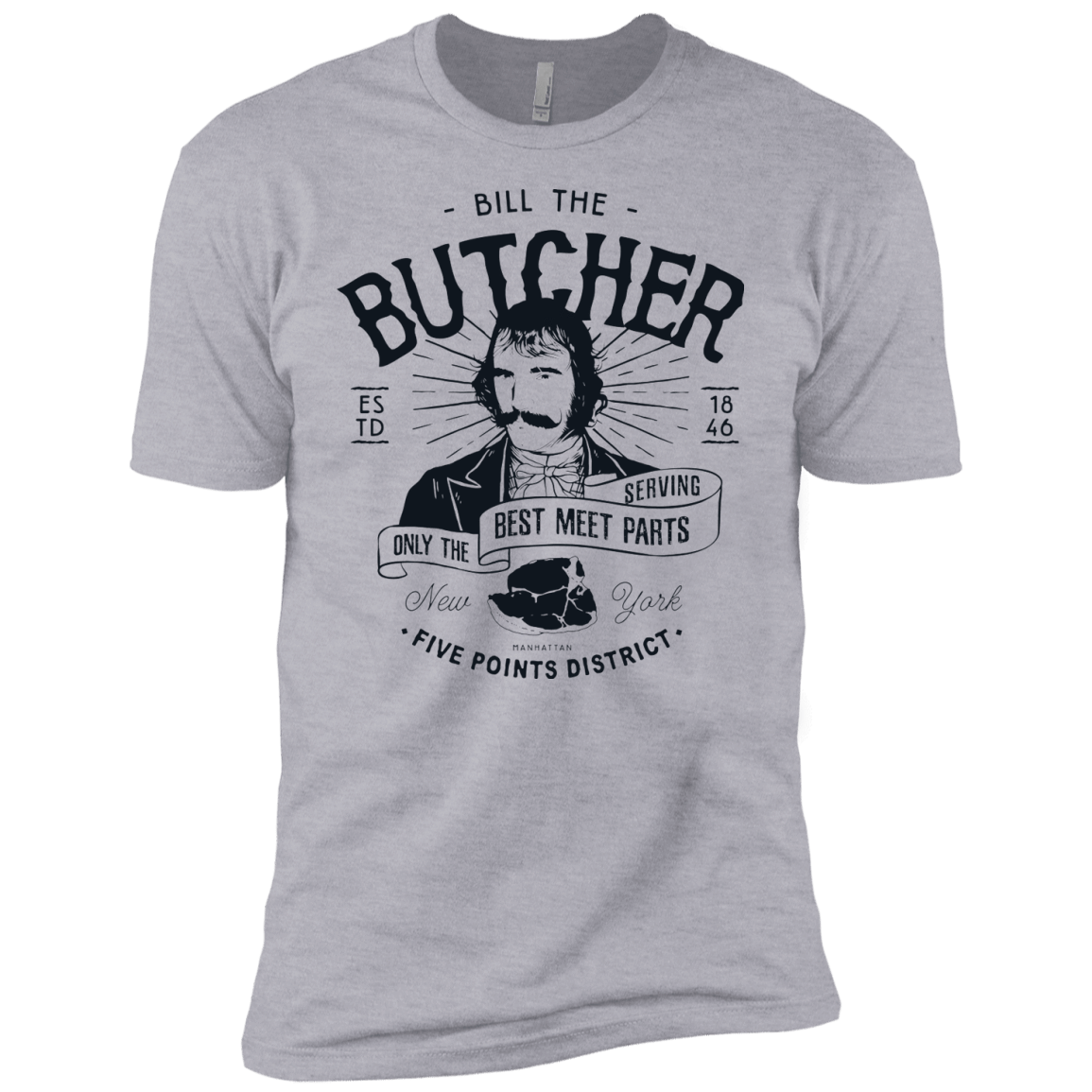 T-Shirts Heather Grey / YXS Bill The Butcher Boys Premium T-Shirt